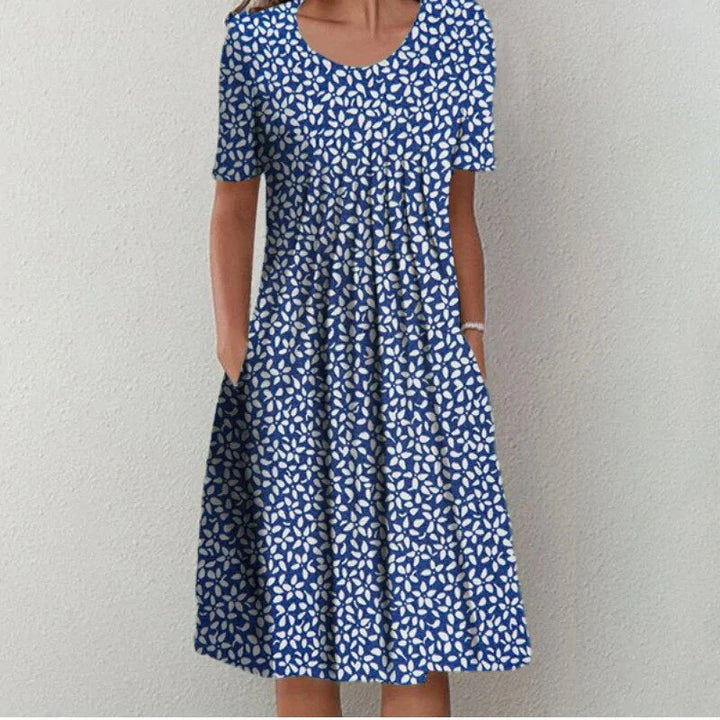 Sofia™ | Stylish and Casual Floral Dress with Pockets